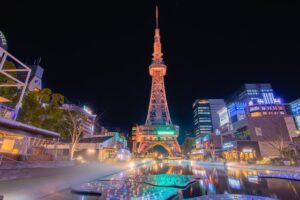 名古屋市テレビ塔の夜景